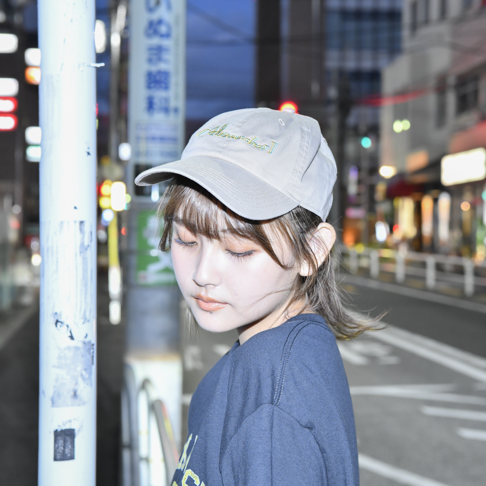 Glitch Logo Cap(Khaki)