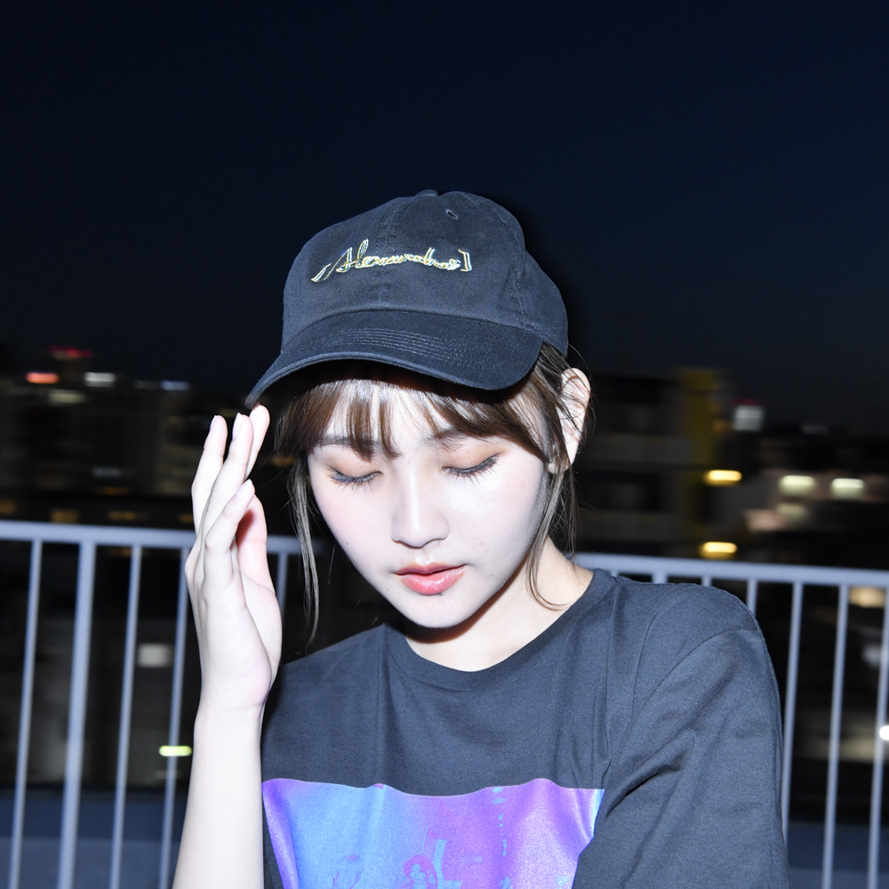 Glitch Logo Cap(Black)
