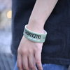 Ticket Rubber Wrist Band(online_limited_green)
