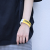 Ticket Rubber Wrist Band(Yellow)