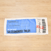 Ticket Face Towel(Blue)