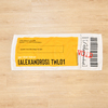 Ticket Face Towel(Yellow)