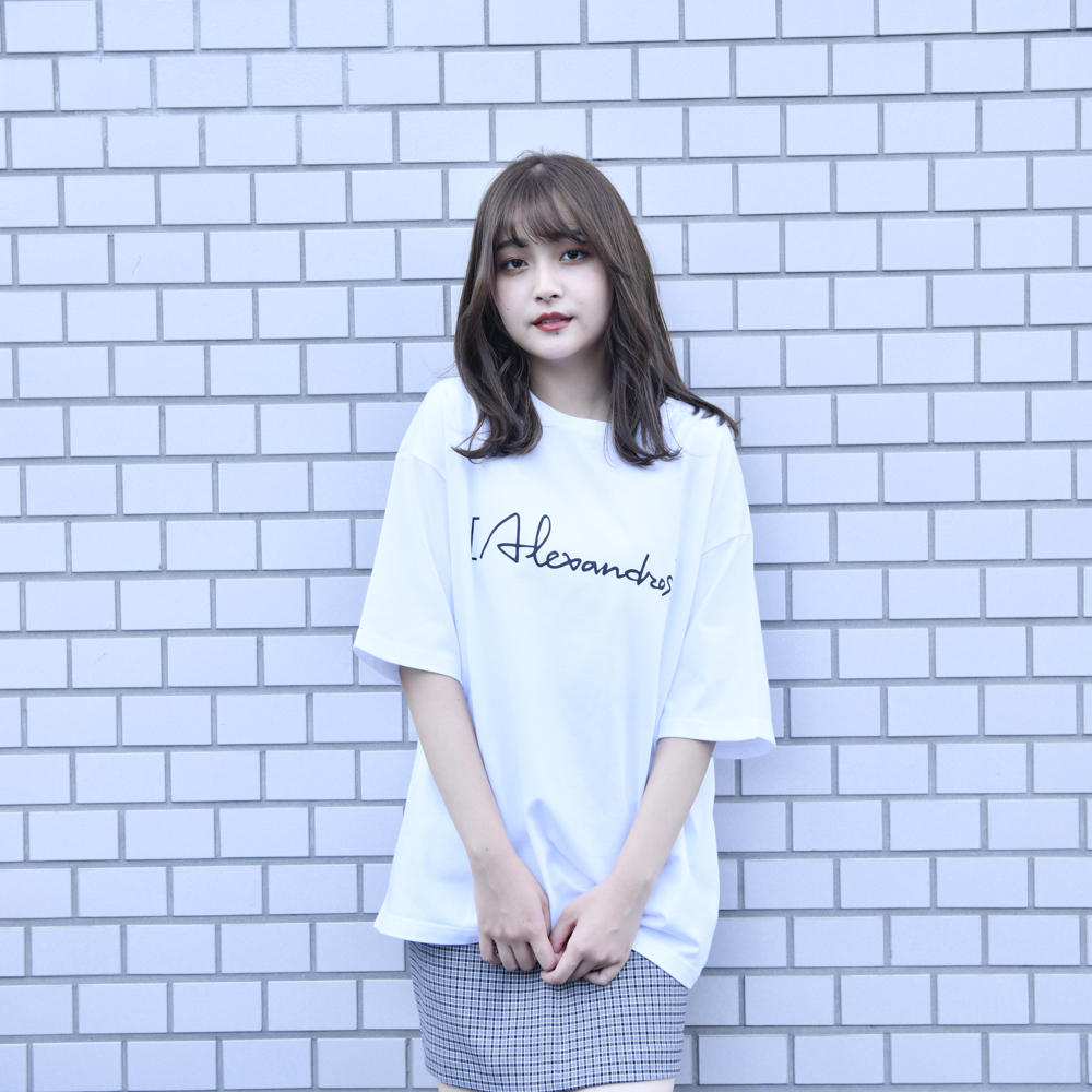 Logo Oversized T-Shirt(White)