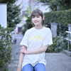 Vintage Style T-Shirt(Natural×Yellow)