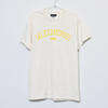 Vintage Style T-Shirt(Natural×Yellow)