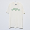 Vintage Style T-Shirt(Natural×Green)