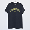 Vintage Style T-Shirt(Black×Yellow)