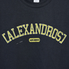 Vintage Style T-Shirt(Black×Yellow)