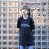 Vintage Style T-Shirt(Black×Blue)