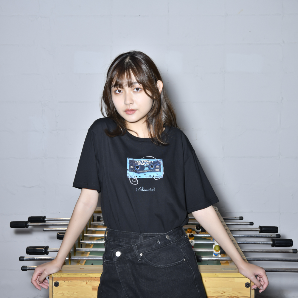 Cassette Tape Tee(Black)
