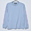 "Don't Doubt Your Art" Long Sleeve Tee(Acid Blue)