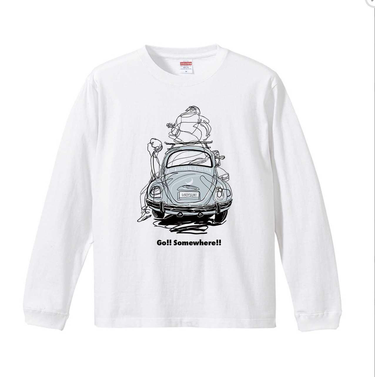 Go!!Somewhere!!ロングTシャツ