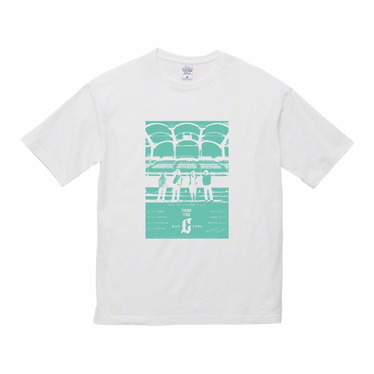 "From the C" Big Tee（White）