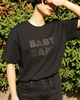 BABYBABY T-Shirt(半袖黒ボディ×黒プリント)