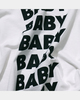 BABYBABY T-Shirt(半袖白ボディ×黒プリント)