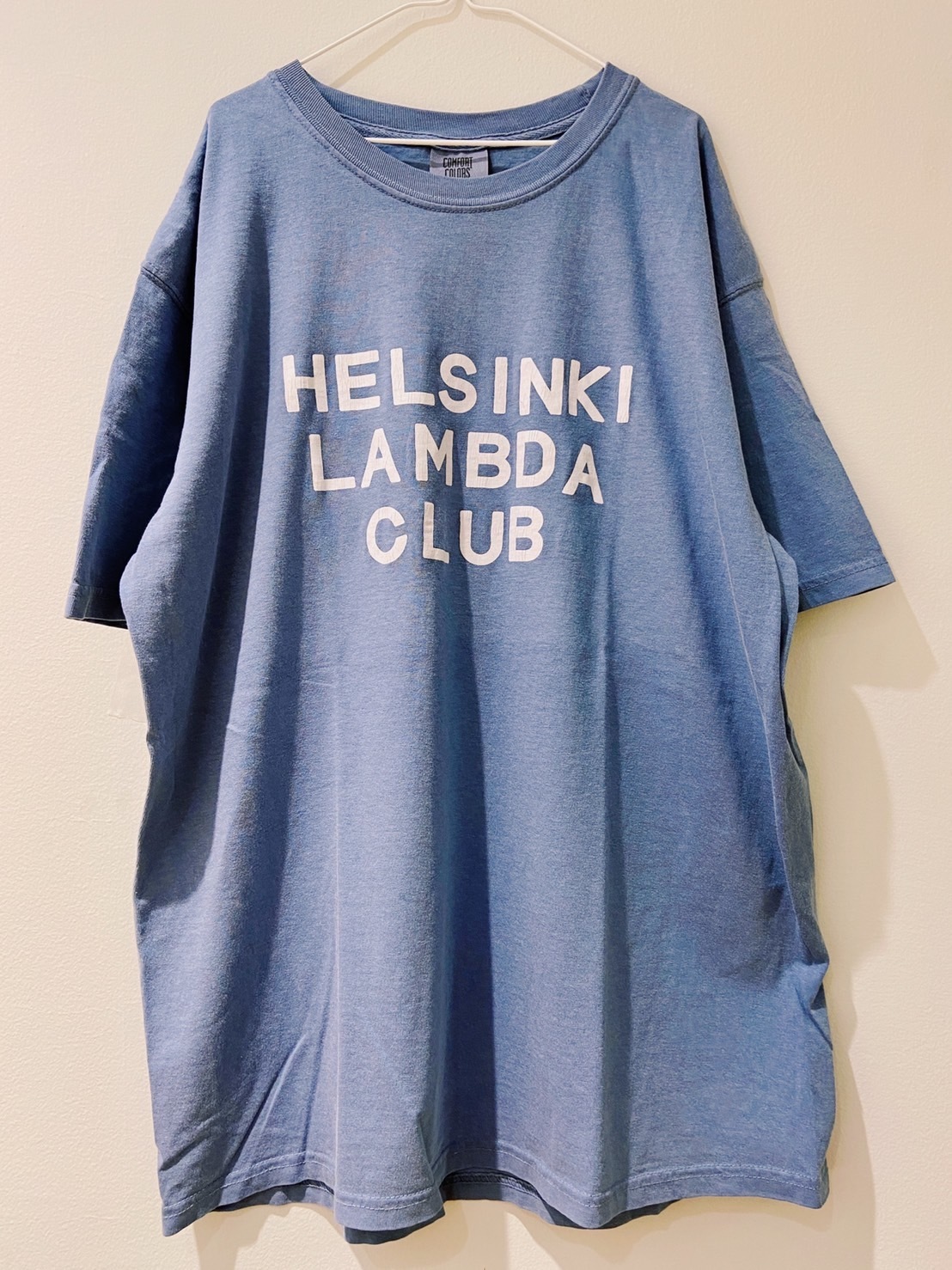 Helsinki Lambda Club Logo TEE(blue jean)