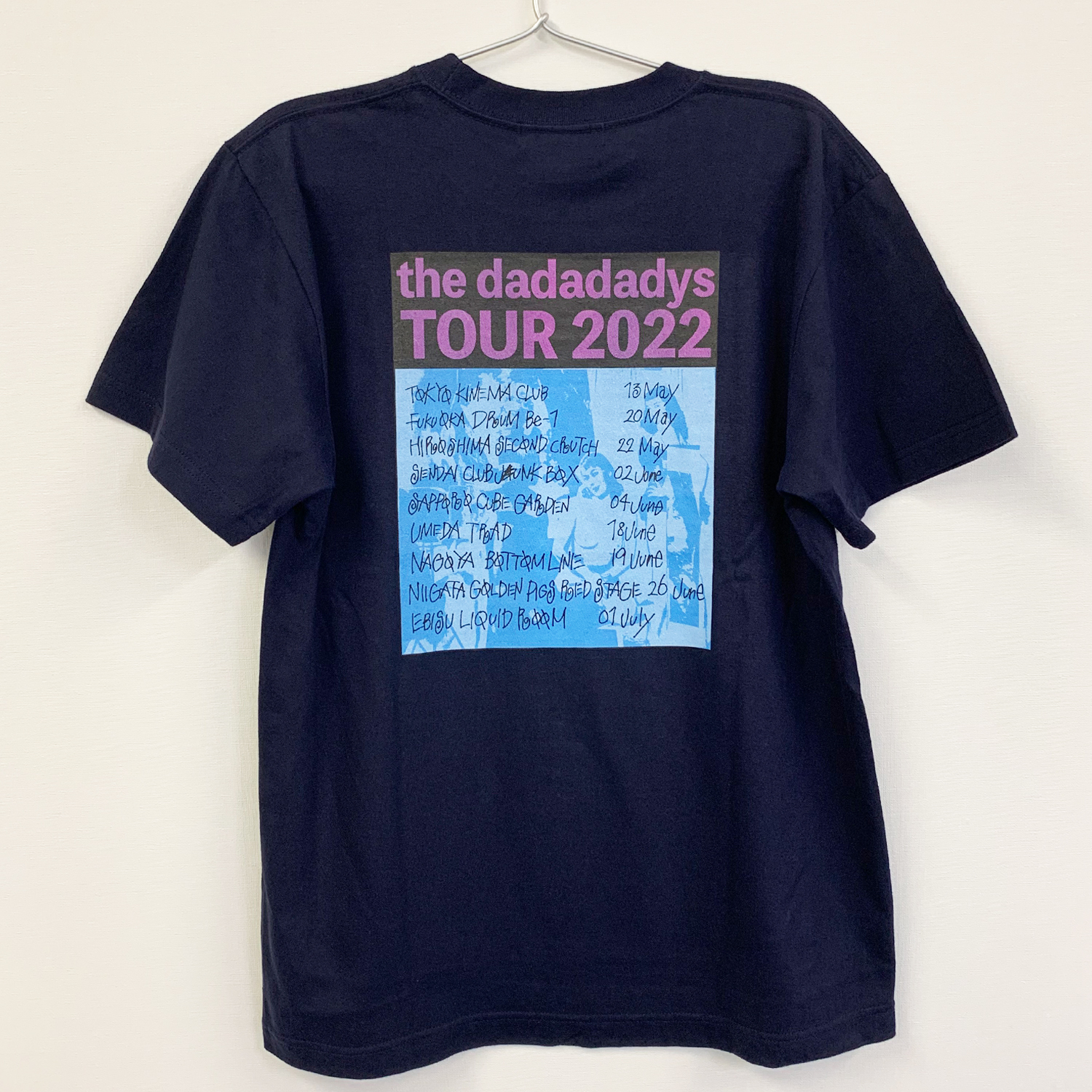 the dadadadys TOUR 2022 Tee(ネイビー)