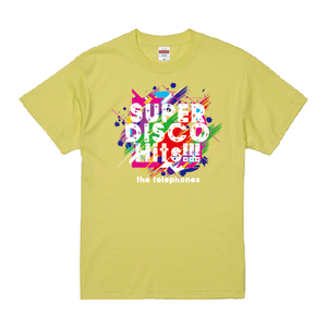SUPER DISCO Hits13!!! Tシャツ(カナリアイエロー)