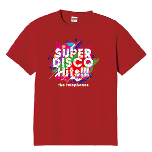 SUPER DISCO Hits13!!! Tシャツ(レッド)