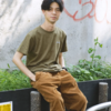 ラベンダー Tee(オリーブ)