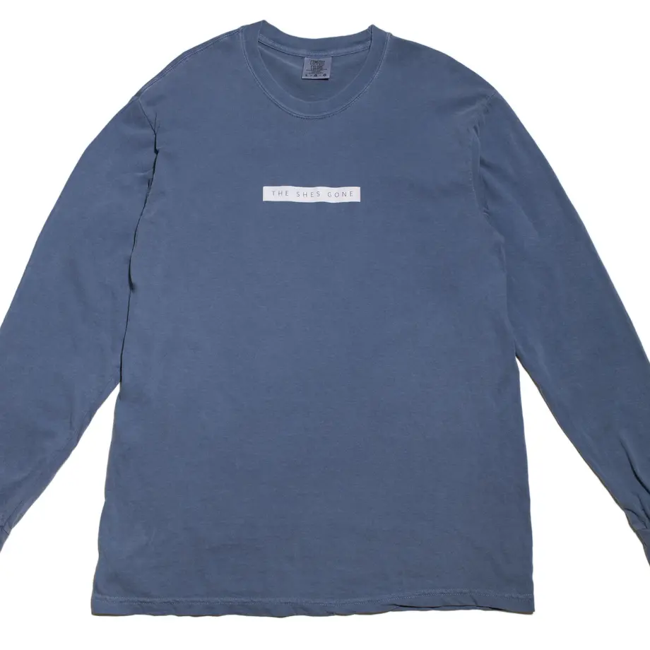Make me Sunny long Tee(ダスティブルー)
