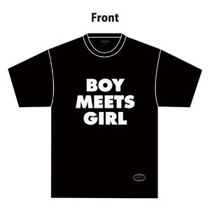 BOY MEETS GIRL T-Shirt（ブラック）