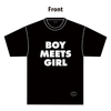BOY MEETS GIRL T-Shirt（ブラック）