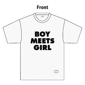 BOY MEETS GIRL T-Shirt（ホワイト）
