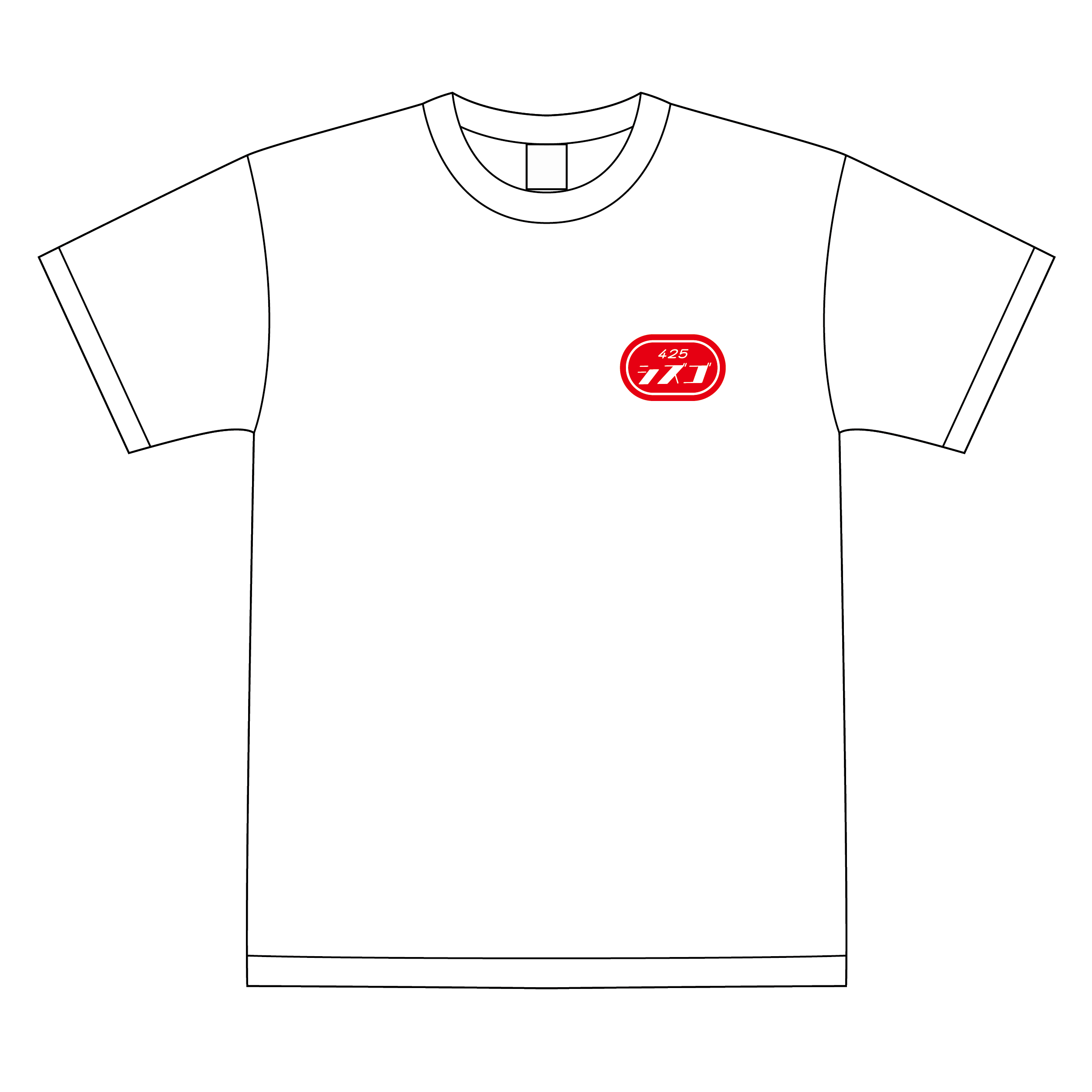 カタカナ"シズゴ" Tee(ホワイト)