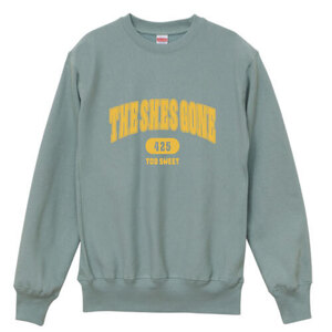 College Logo Sweat（スモーキーグリーン）