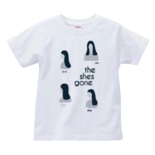 Shes T-shirt(ホワイト)