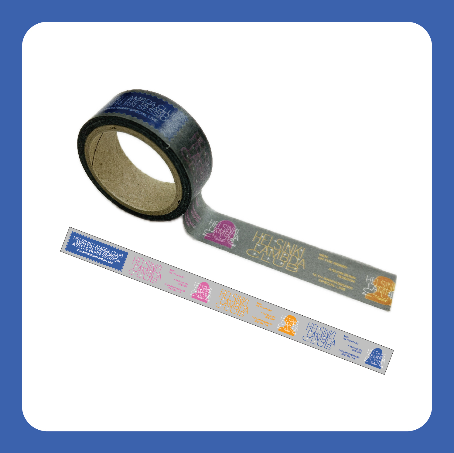 MEN ON THE MASKING TAPE