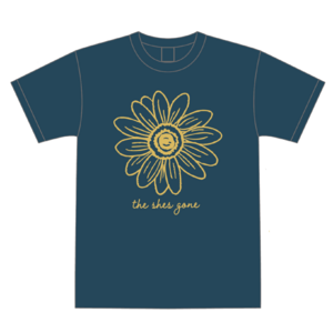 AGAIN flower Tee(Slate)