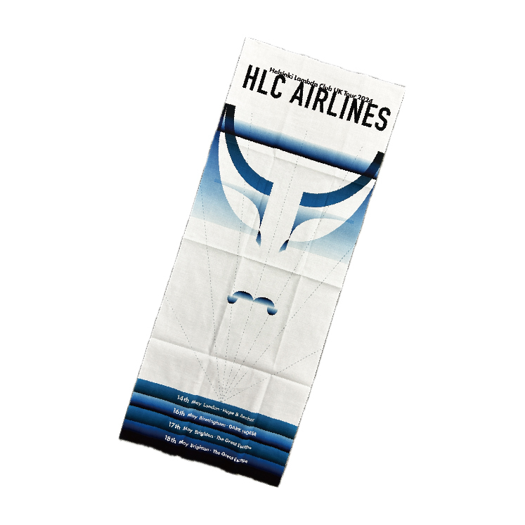 【SALE!!】HLC AIRLINES 手ぬぐい