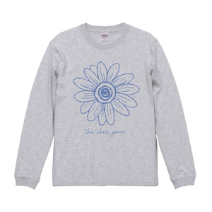 AGAIN flower ロンTee(アッシュ)