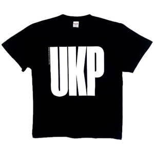 【受注販売】UKP ロゴTシャツ (ブラック)