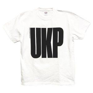 【受注販売】UKP ロゴTシャツ (ホワイト)