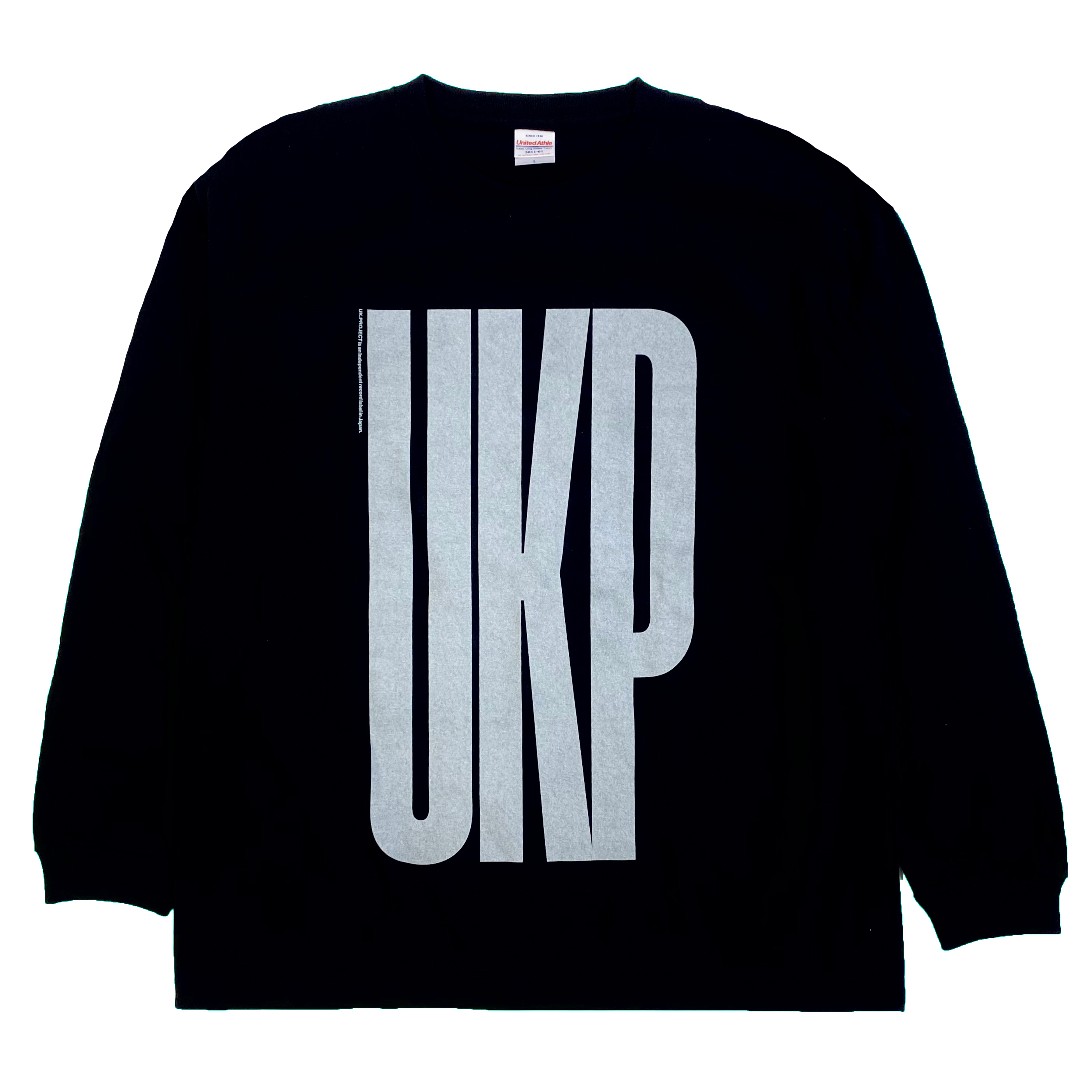 【受注販売】UKP ロゴ ロングTシャツ (ブラック)