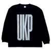 【受注販売】UKP ロゴ ロングTシャツ (ブラック)