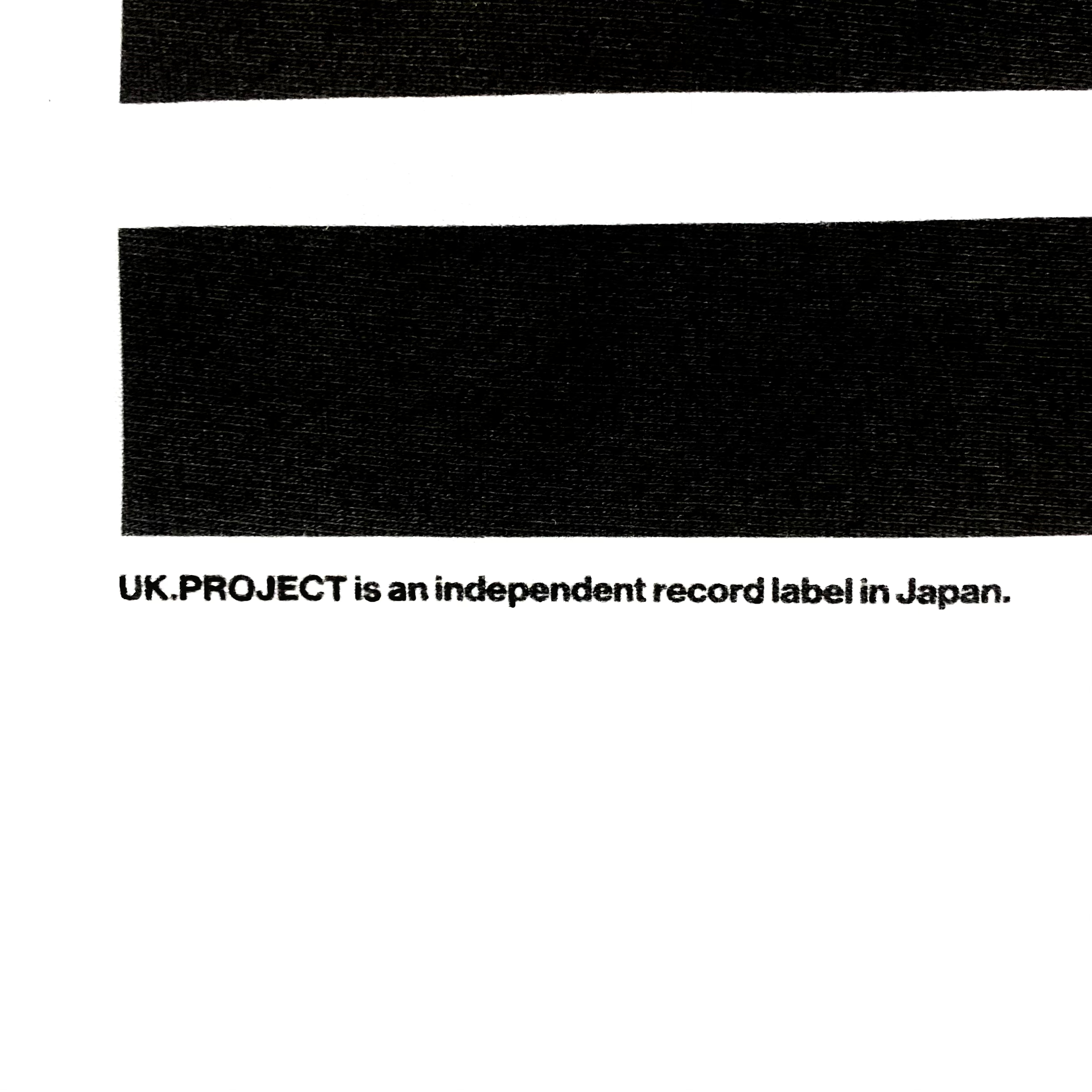 【受注販売】UKP ロゴ ロングTシャツ (ホワイト)