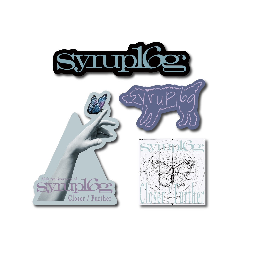 Closer/Futher Sticker Set