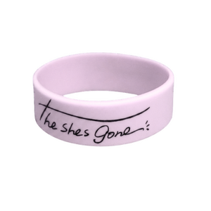 flower logo RUBBER BAND (ピンク)