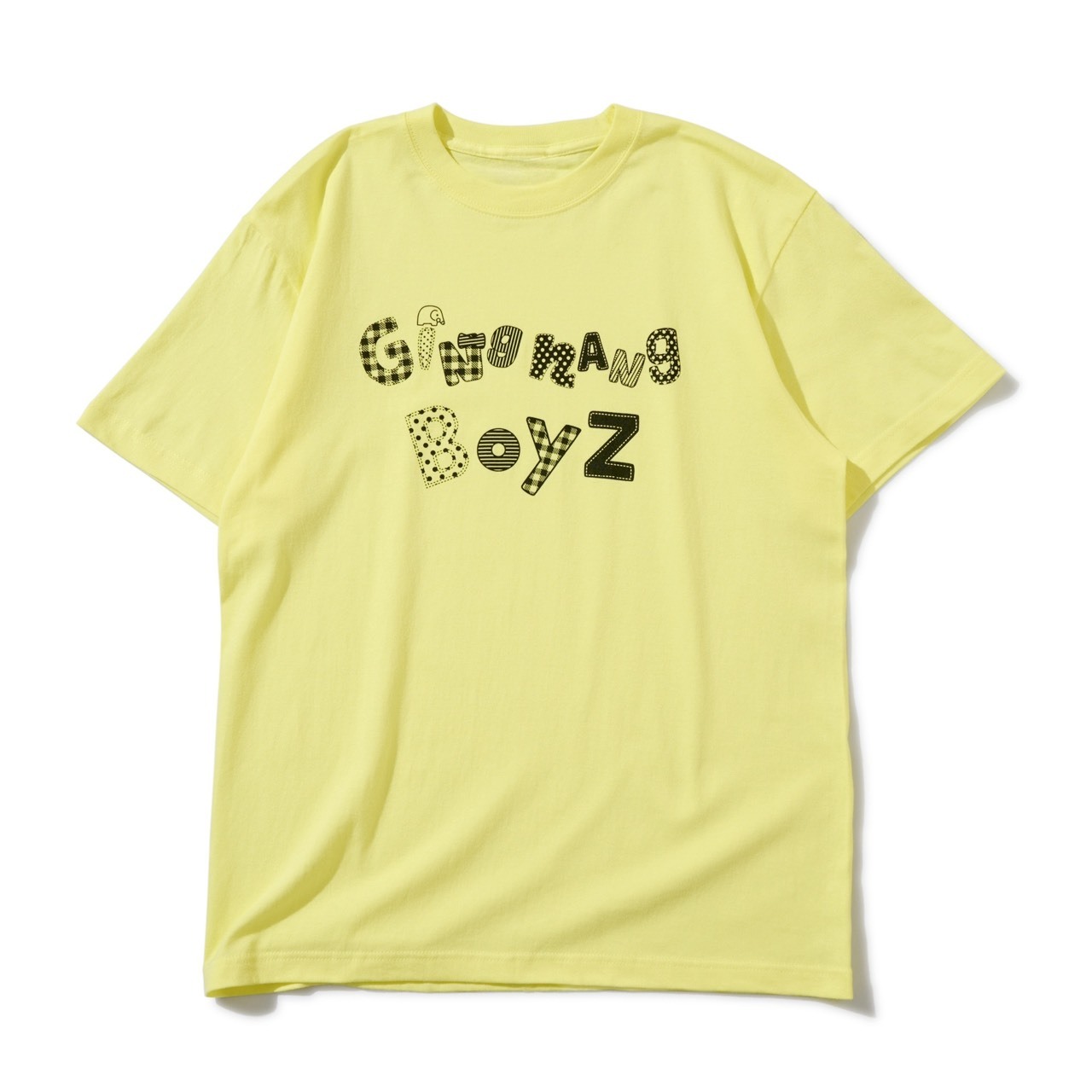 ロゴ Tシャツ(ライトイエロー)