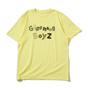 ロゴ Tシャツ(ライトイエロー)