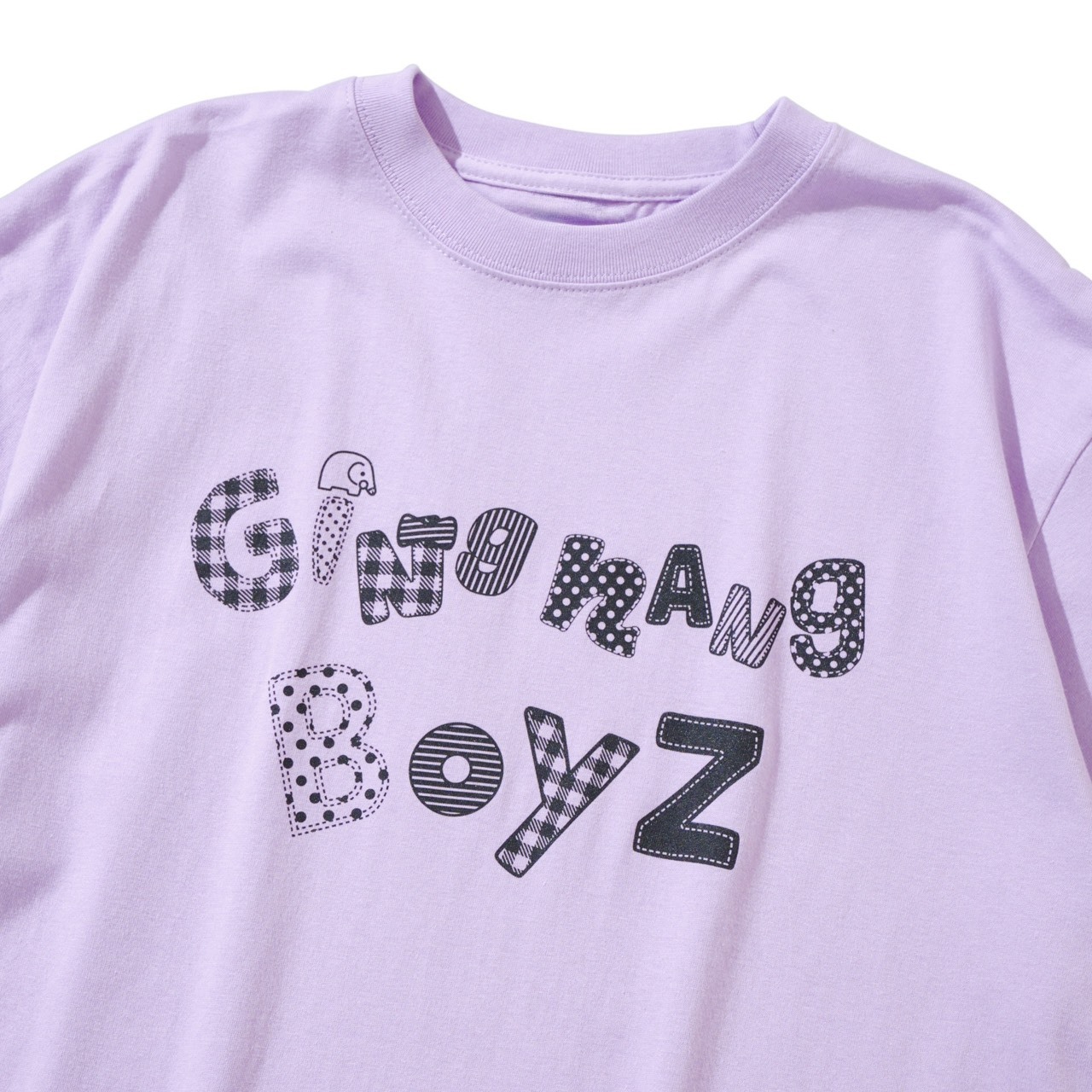 ロゴ Tシャツ(ライトパープル)
