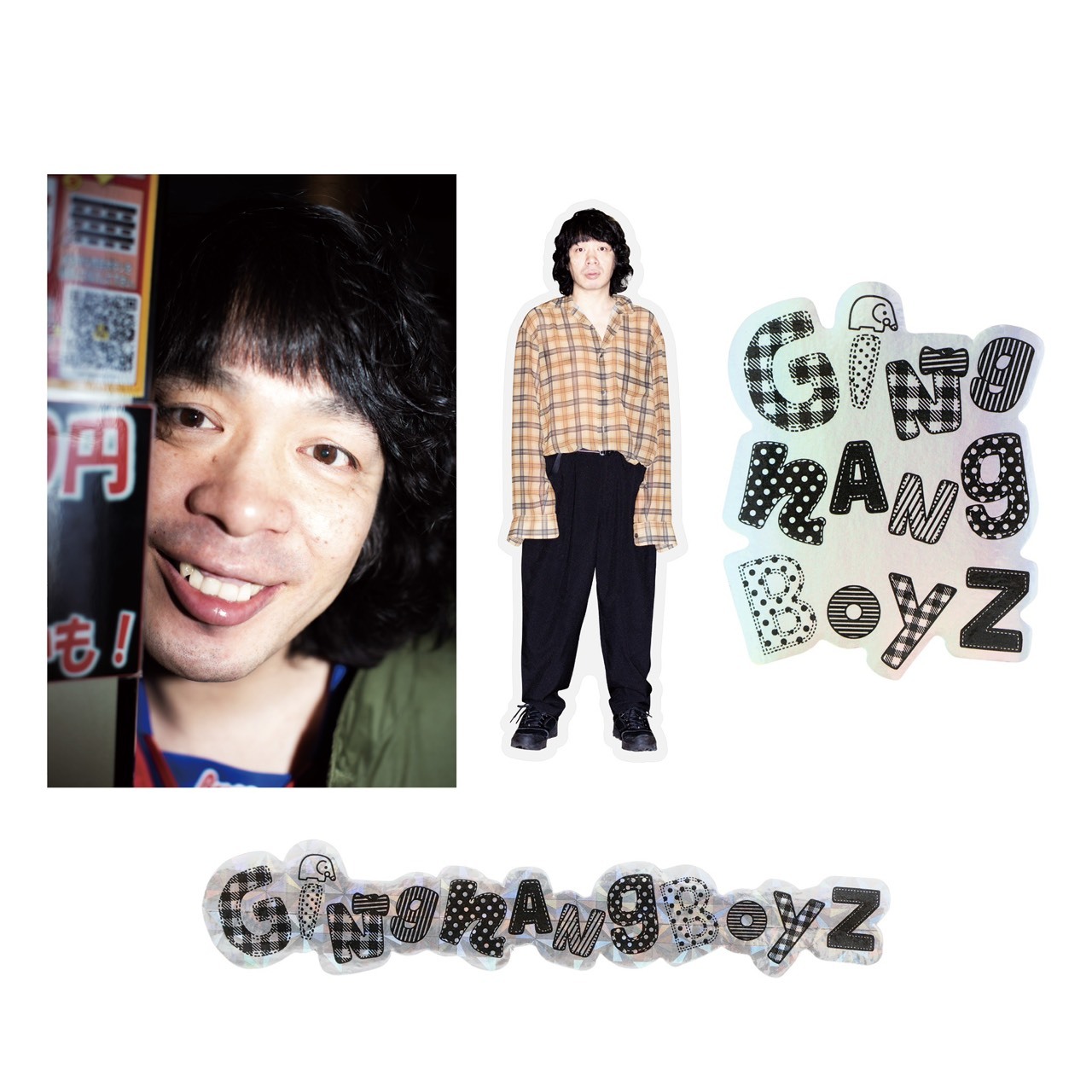 夢で逢えないから☆ステッカーセット | 銀杏BOYZ | UKFC ONLINE SHOP