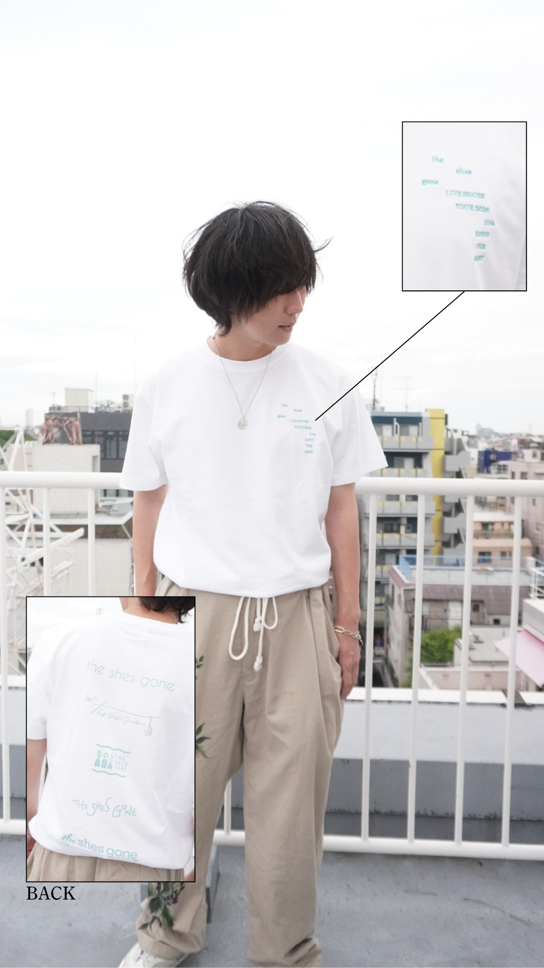 LIVEHOUSE TOUR 2026 Tee(ホワイト)