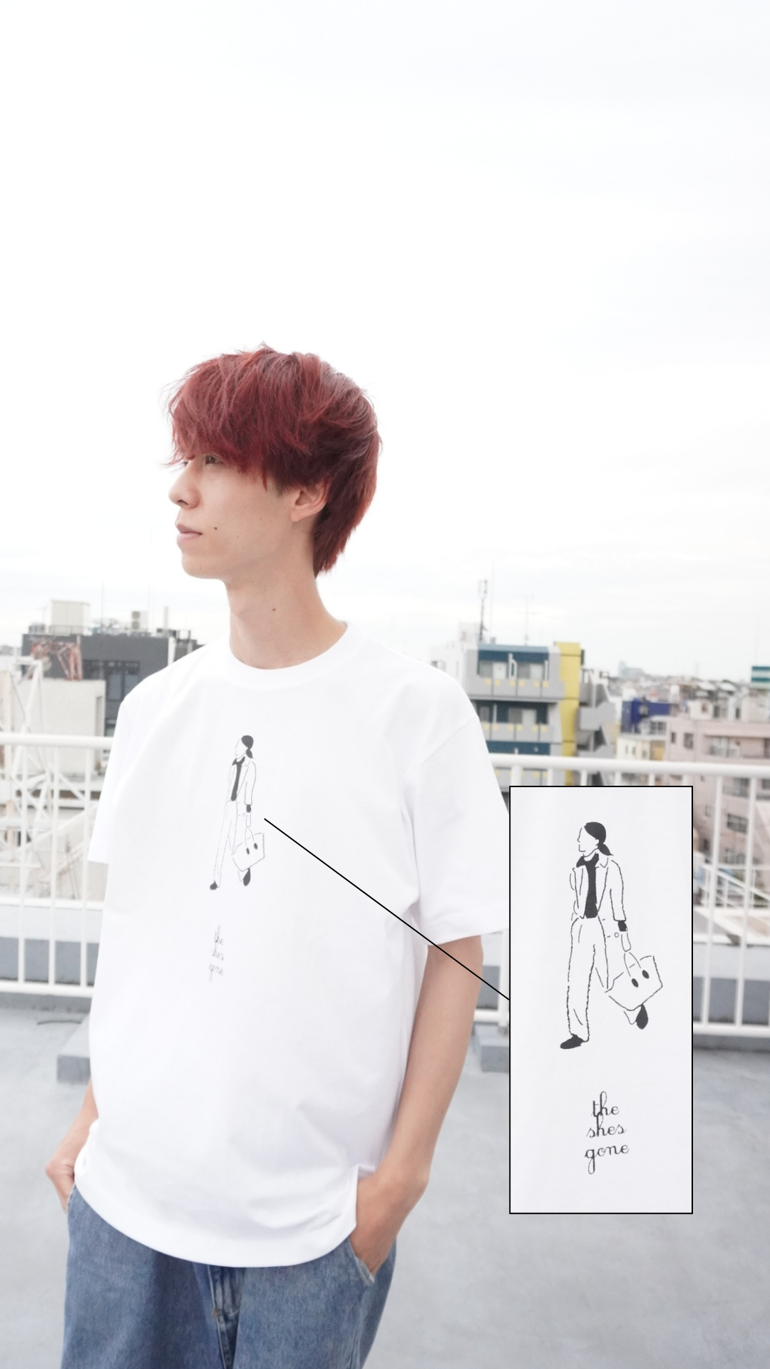 【FC限定】元祖the shes gone Tee