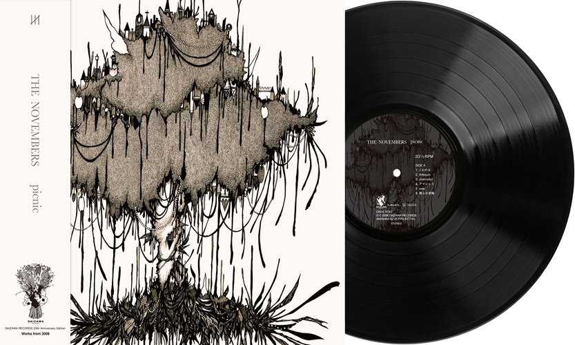 【11/7発売】THE NOVEMBERS「picnic」(アナログレコード)