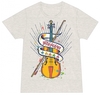 バイオリンTシャツ(オートミール)